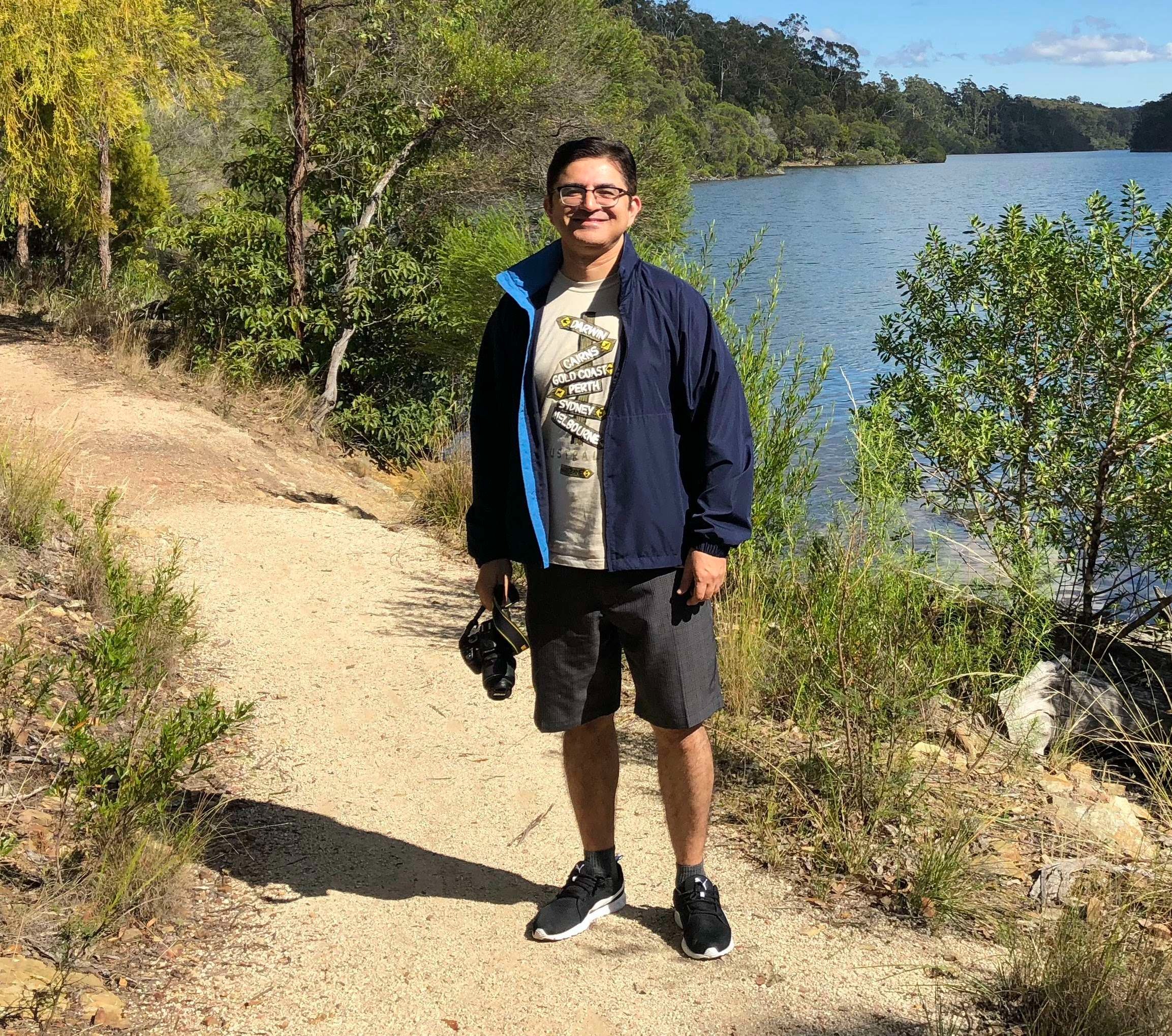 Sunny days on the Australian coastline... 'Walk at the Narrows' at Mallacoota.