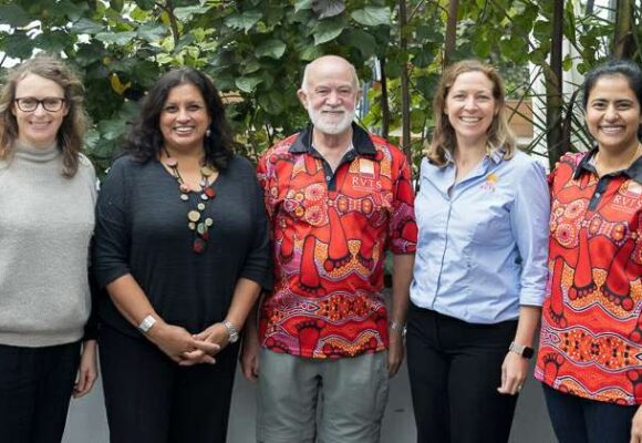 RVTS Director of Training, Dr Ronda Gurney (third from right), and various members of the RVTS Medical Education team, pictured at the 2022 May Mini-Workshop.