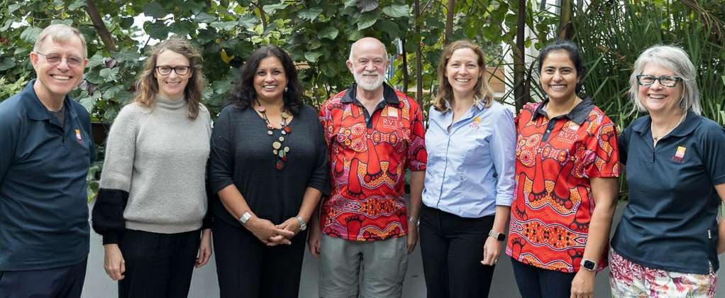 RVTS Director of Training, Dr Ronda Gurney (third from right), and various members of the RVTS Medical Education team, pictured at the 2022 May Mini-Workshop.